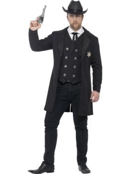 Disfraz de Sheriff Pat Garrett para hombre