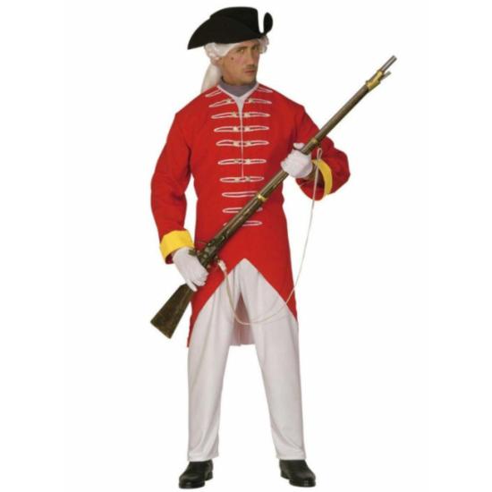 Disfraz Soldado Casaca Roja  para hombre