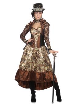 Disfraz de Steampunk Elegante adulta