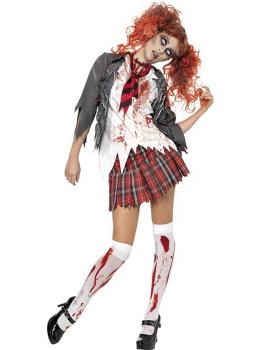 Disfraz Estudiante Zombie para adulta ^