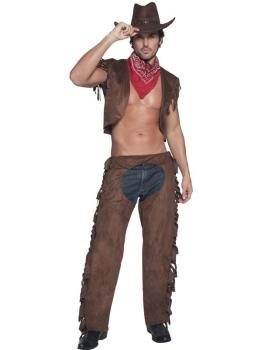 Disfraz de vaquero Fever para hombre