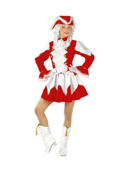 Disfraz Majorette Roja para adulta