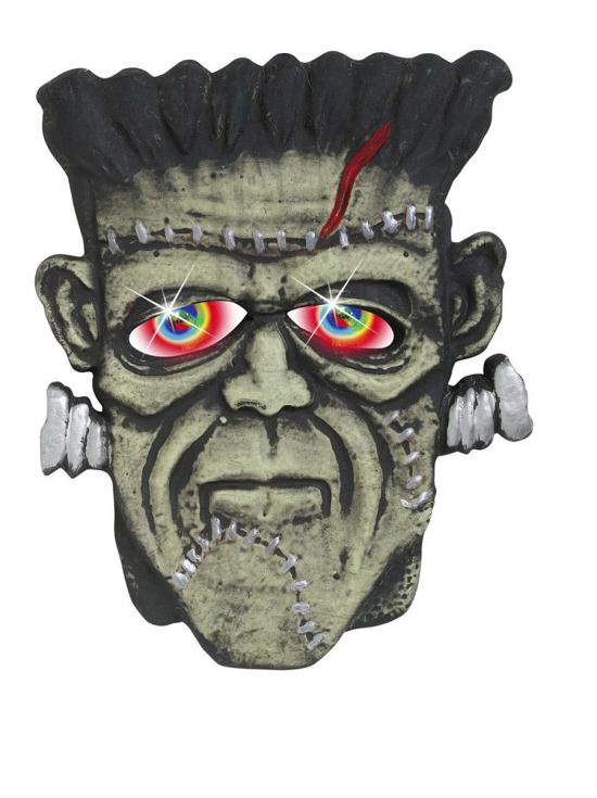 Figura de Frankenstein con ojos de color cambiante