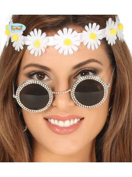Gafas con Brillantes Hippie