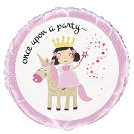 Globo Princesa de Foil redondo – Magical Unicorn