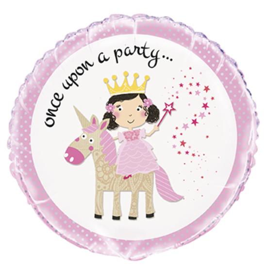 Globo Princesa de Foil redondo – Magical Unicorn