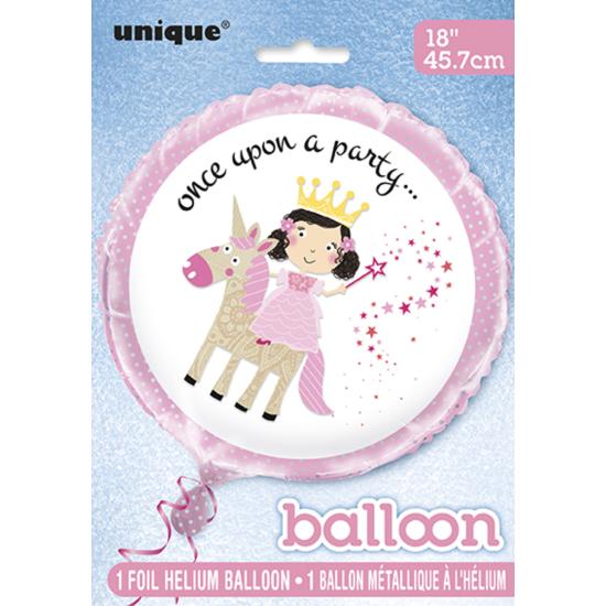 Globo Princesa de Foil redondo – Magical Unicorn