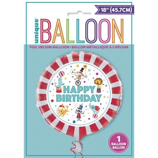 Globo circo de foil - Circus Carnival