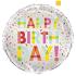 Globo de foil  Happy Birthday- Donut Party