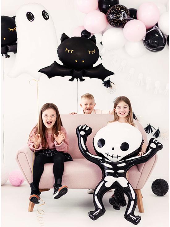 Globo de foil Esqueleto Halloween (84x10 cm)