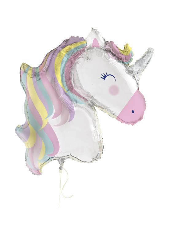 Globo de foil de unicornio (106cm) - Happy Unicorn