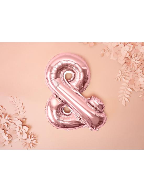 Globo foil & oro rosa