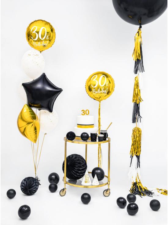 Globo foil "30" dorado
