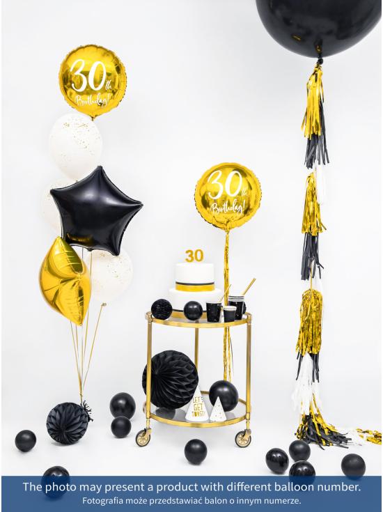 Globo foil "40" dorado