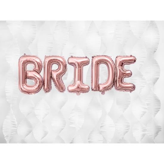 Globo foil letra B oro rosa (35 cm)