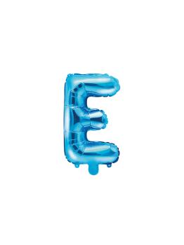 Globo foil letra E azul