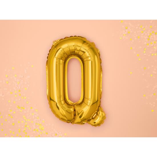 Globo foil letra Q dorado