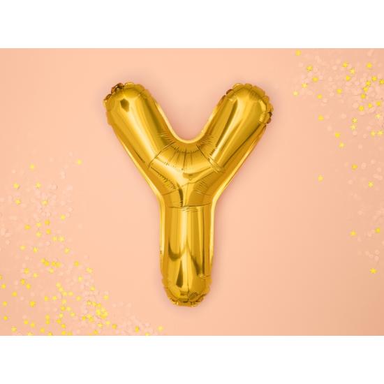 Globo foil letra Y dorado (35 cm)