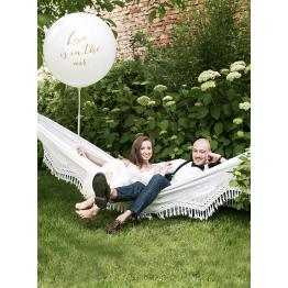 Globo gigante blanco Love is in the air - Valentine Collection