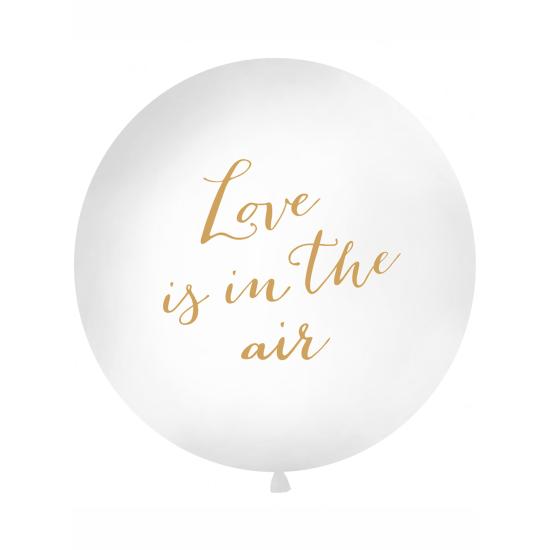 Globo gigante blanco Love is in the air - Valentine Collection