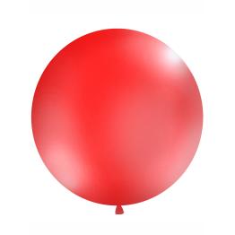 Globo gigante rojo pastel