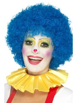 Gorguera de payaso amarilla para adulto