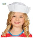 Gorro de marinero blanco infantil ^