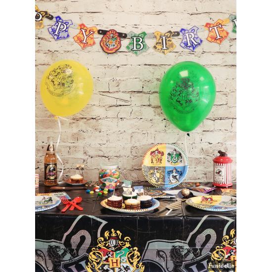 Guirnalda Happy Birthday Harry Potter - Hogwarts Houses Guirnalda Happy Birthday Harry Potter - Hogwarts Houses