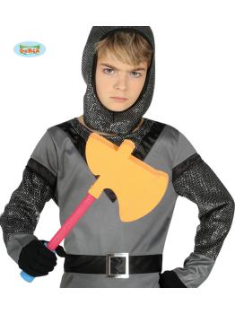 Hacha medieval de EVA infantil de 38 cm