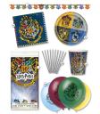 Kit de fiesta Harry Potter Casas 8 personas premium