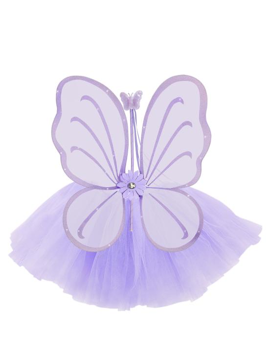 Kit disfraz de Hada Morada para niña