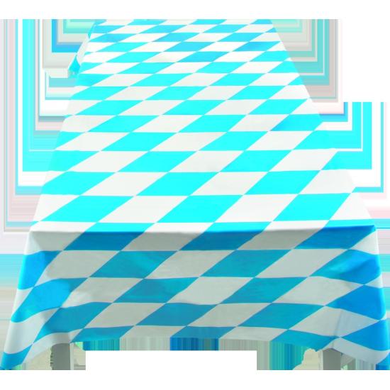 Mantel para Oktoberfest azul y blanco