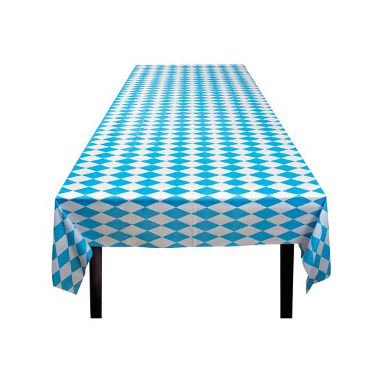 Mantel para Oktoberfest azul y blanco