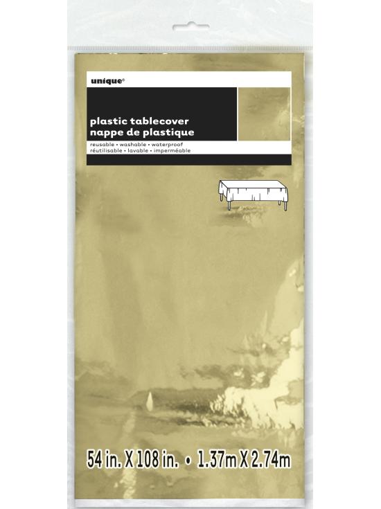 Mantel rectangular dorado - Línea Colores Básicos