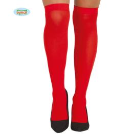Medias rojas para mujer