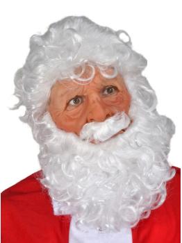Máscara Santa Claus de látex