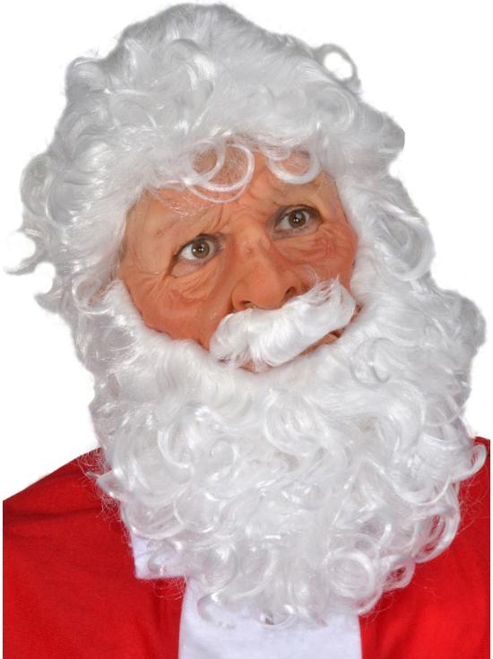 Máscara Santa Claus de látex