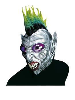 Máscara de alien estilo punky para hombre
