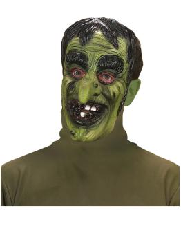 Máscara de brujo verde