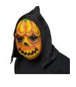 Máscara de calabaza con capucha
