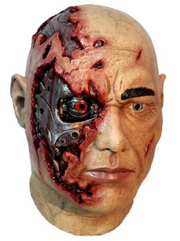Máscara de cyborg para adulto