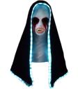 Máscara de monja La Purga con capucha iluminada