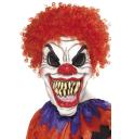 Máscara de payaso espeluznante