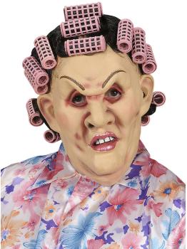 Máscara de suegra enfadada