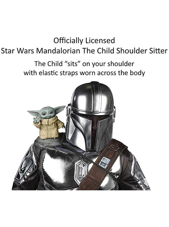 Muñeco Baby Yoda para el hombro - Star Wars