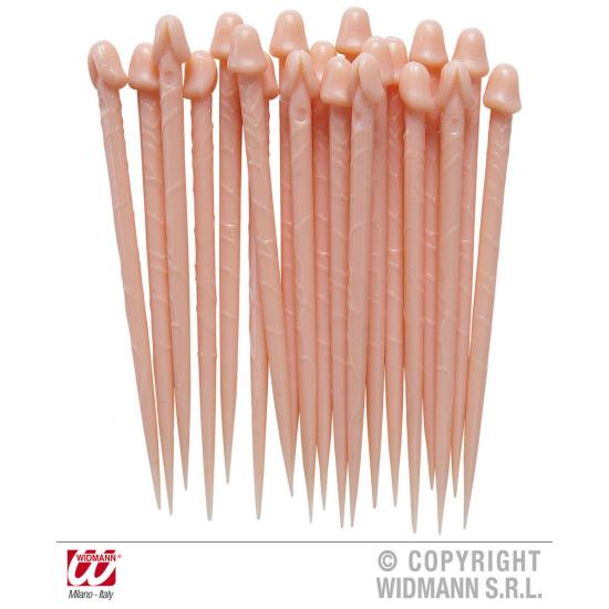 Palillos en forma de pene