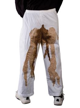 Pantalones con pis y caca para adulto