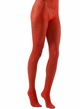 Pantys con purpurina rojos