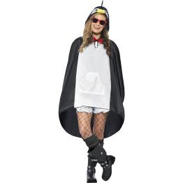 Poncho Pingüino para mujer