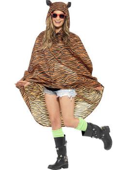 Poncho Tigre para mujer